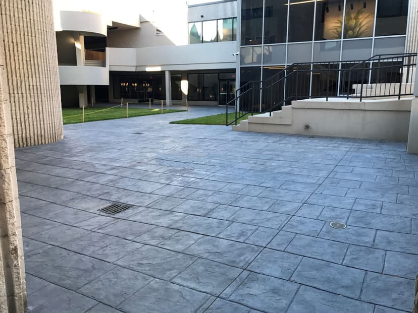 Baskı Beton · Kentsel Meydan Sahası