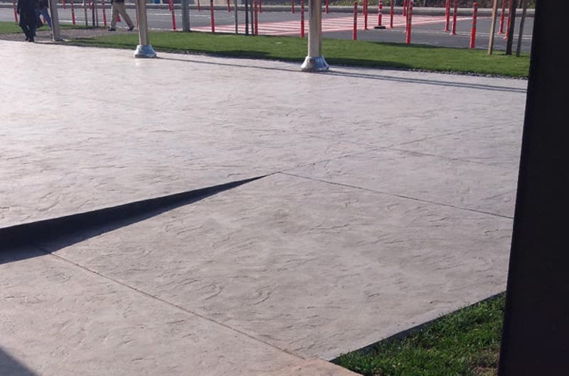 Akasya AVM çevre düzenleme baskı beton kaplama