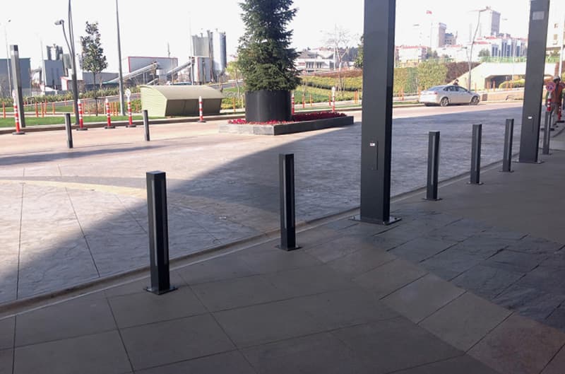Akasya AVM driveway baskı beton son görünüm