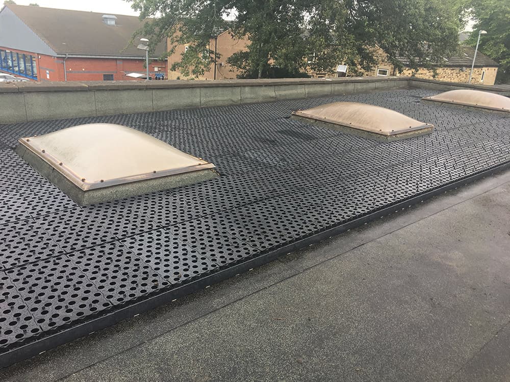 Grassroof detay — yeşil çatı sistemi